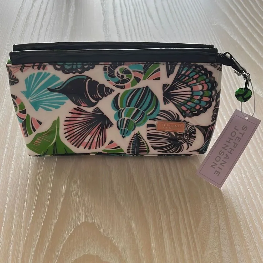 Stephanie Johnson Cosmetic Pouch New